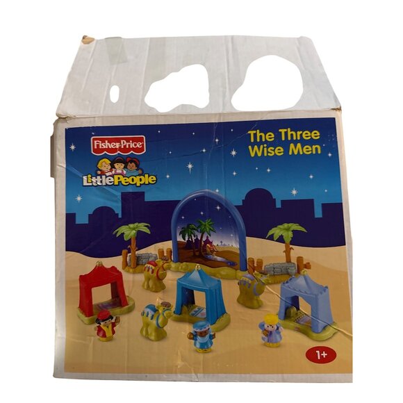 Fisher Price Little People Three Wise Men Nativity Scene Playset Activity Mattel - Picture 2 of 4
